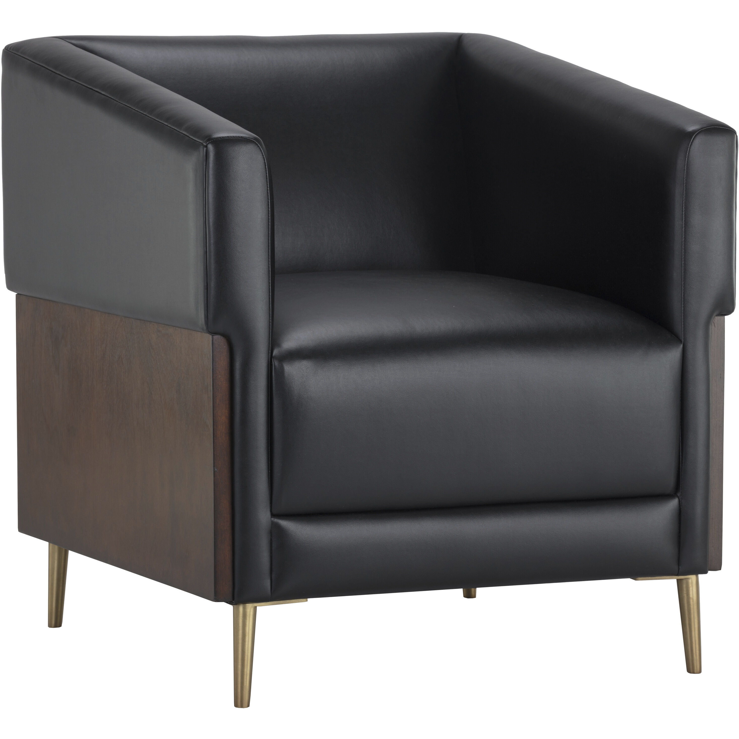 Shylo Castillo Black Lounge Chair